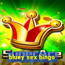 bluey sex bingo